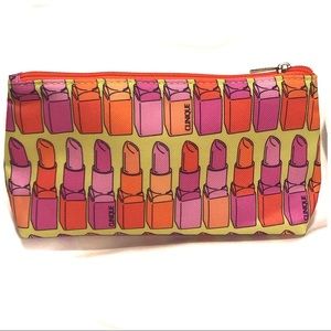 Clinique Neon Lipstick Makeup Accessory Bag